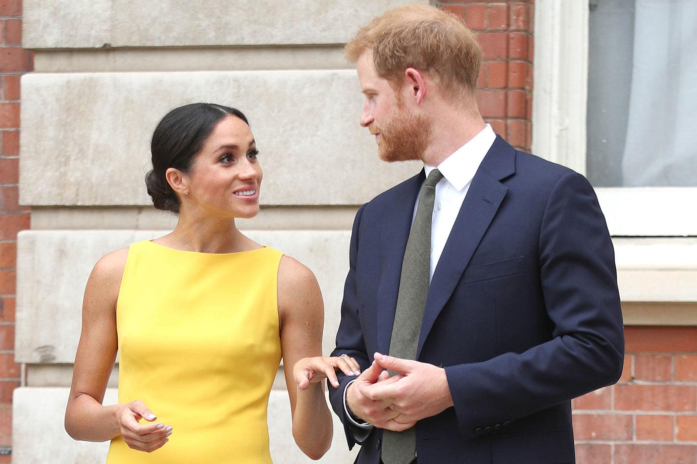 Meghan Markle Yellow Dress Harry