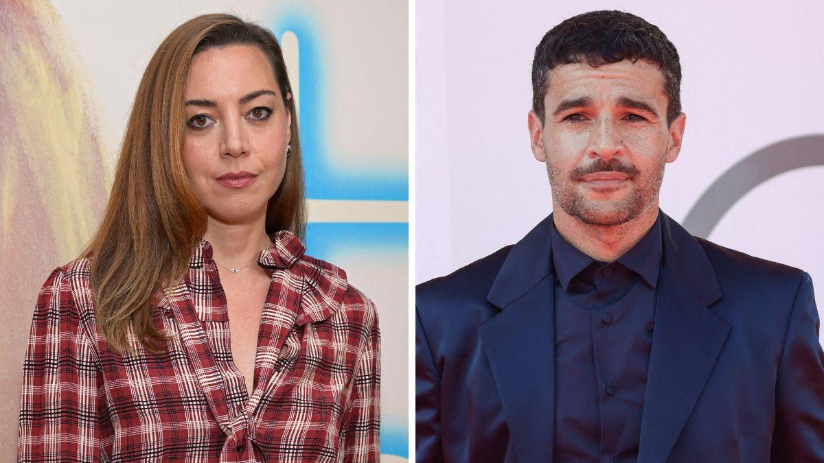 Photo of Aubrey Plaza, Christopher Abbot