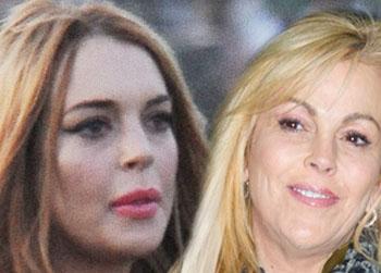 //lindsay at coachella dina mom