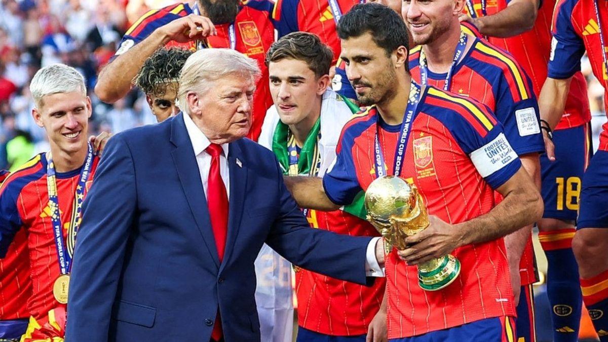 picture of Donald Trump and Rodri