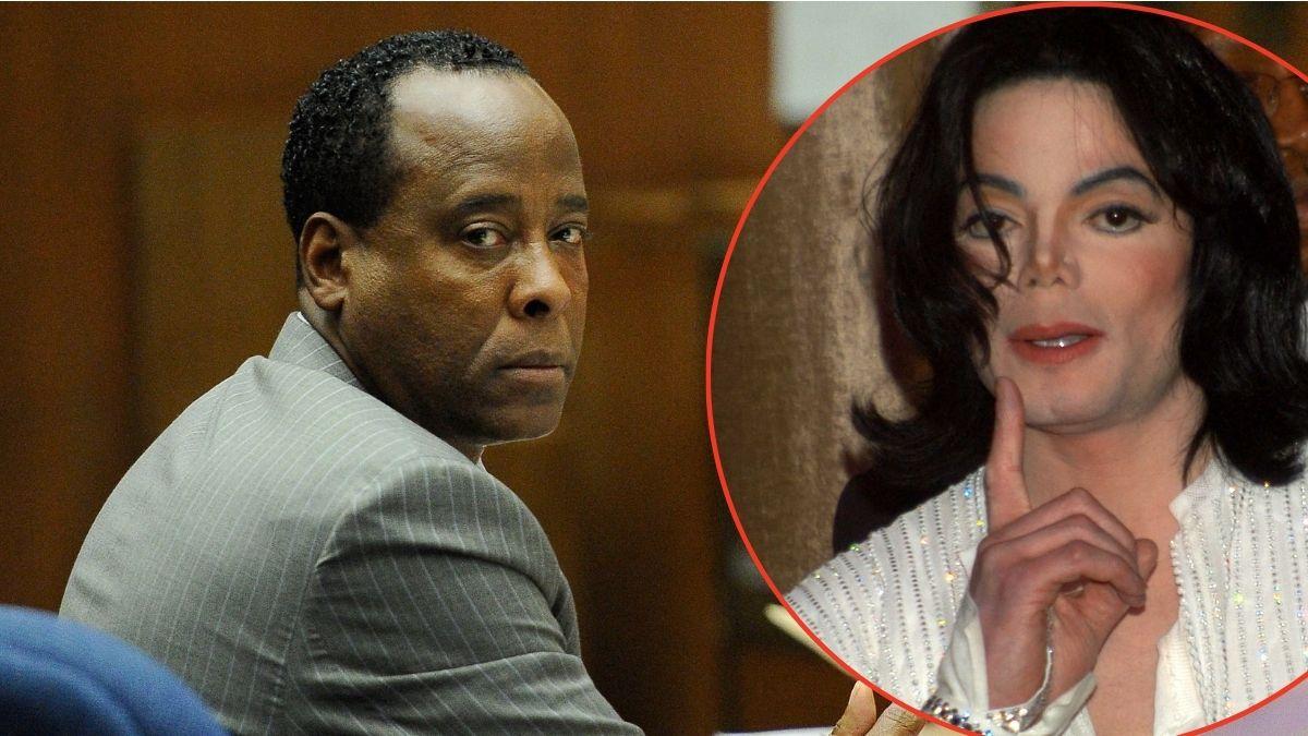 Photo of Michael Jackson and Dr. Conrad Murray