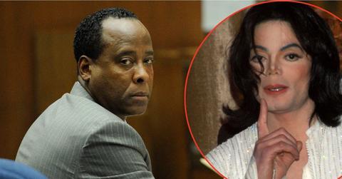 Photo of Michael Jackson and Dr. Conrad Murray