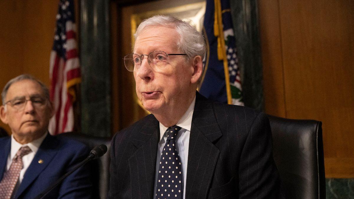A photo of Mitch McConnell