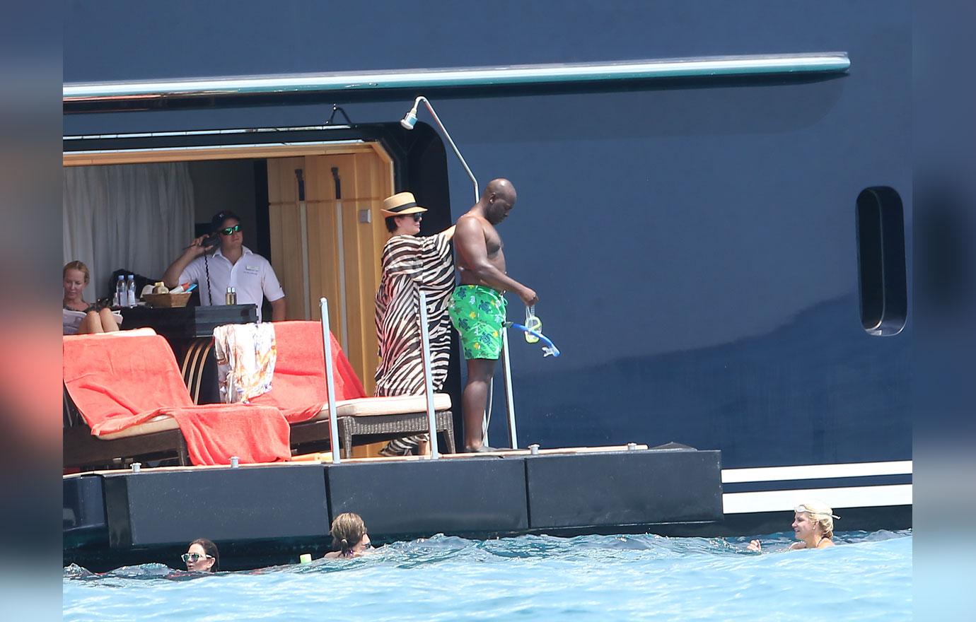 Kris Jenner Flaunts Body In France Swimsuit Pics