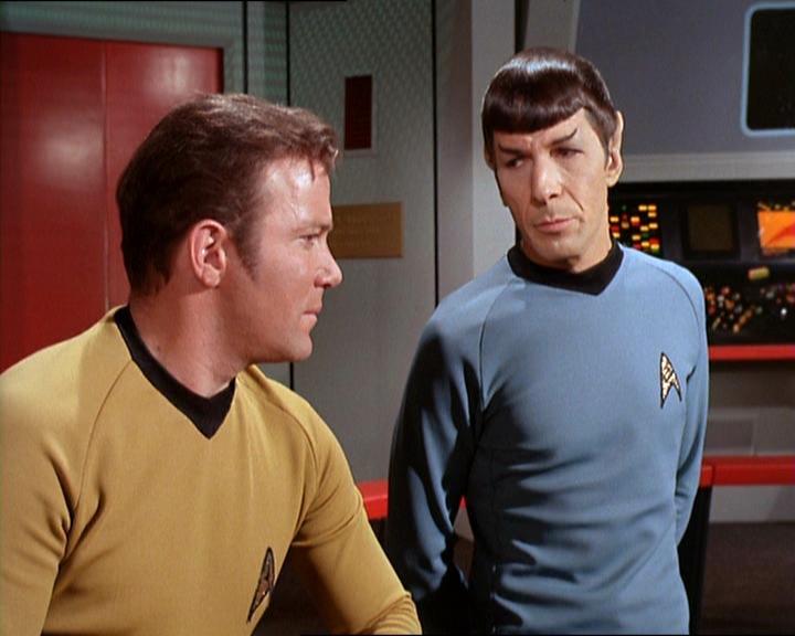 //captain kirk and spock james t kirk