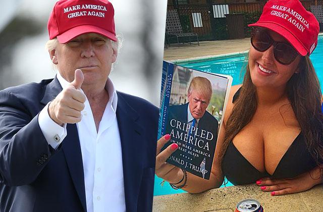 Donald Trump Babes Break Internet Pics