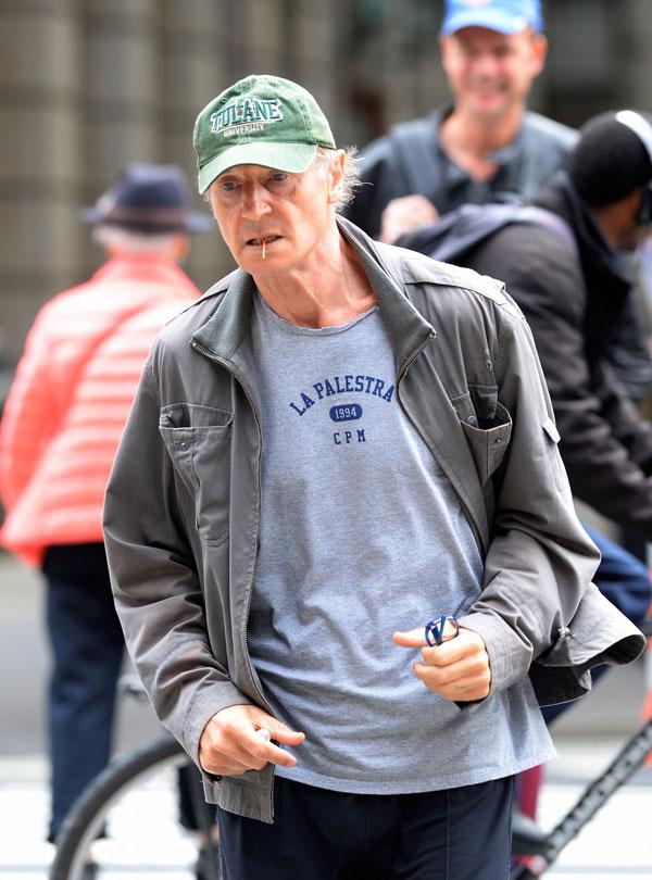 Liam Neeson Skinny Weight Loss Jogging NYC