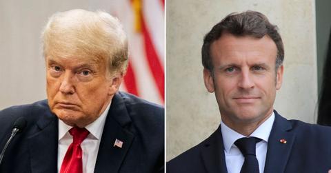 donald trump bragged years intelligence emmanuel macron love life jpg
