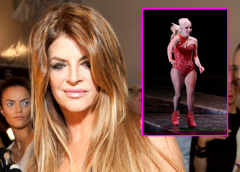//kirstie alley weight lady gaga