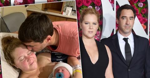 amy schumer gives birth