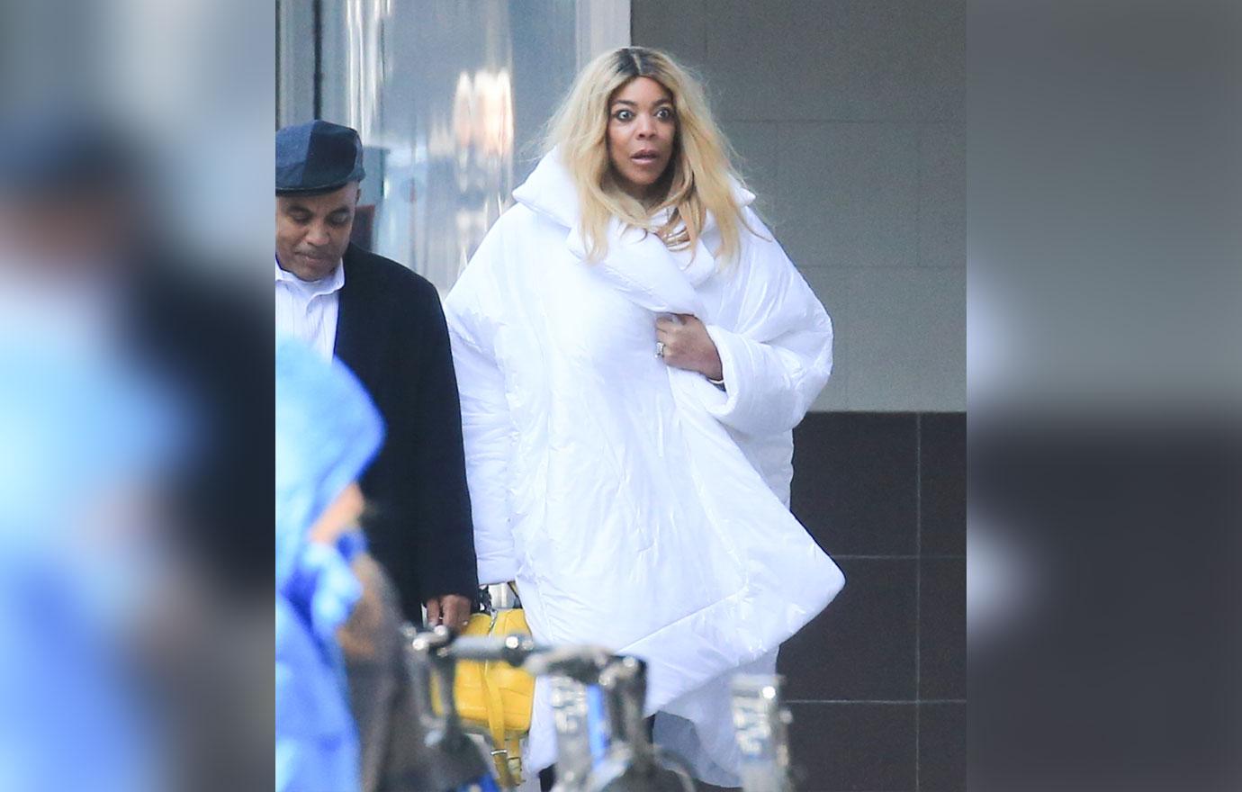 Wendy Williams steps out in stuffed animal-covered sweatshirt