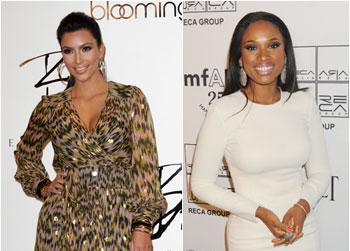 //kim kardashian jennifer hudson curves shape magazine