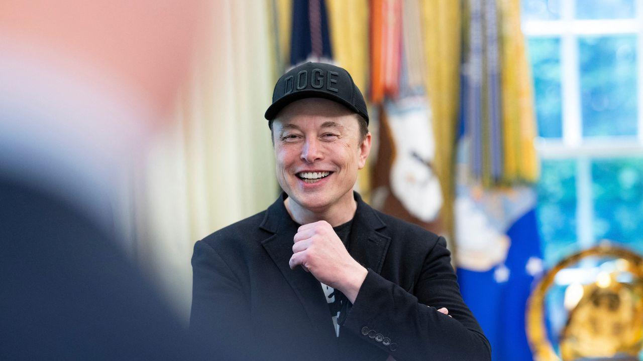 A photo of Elon Musk