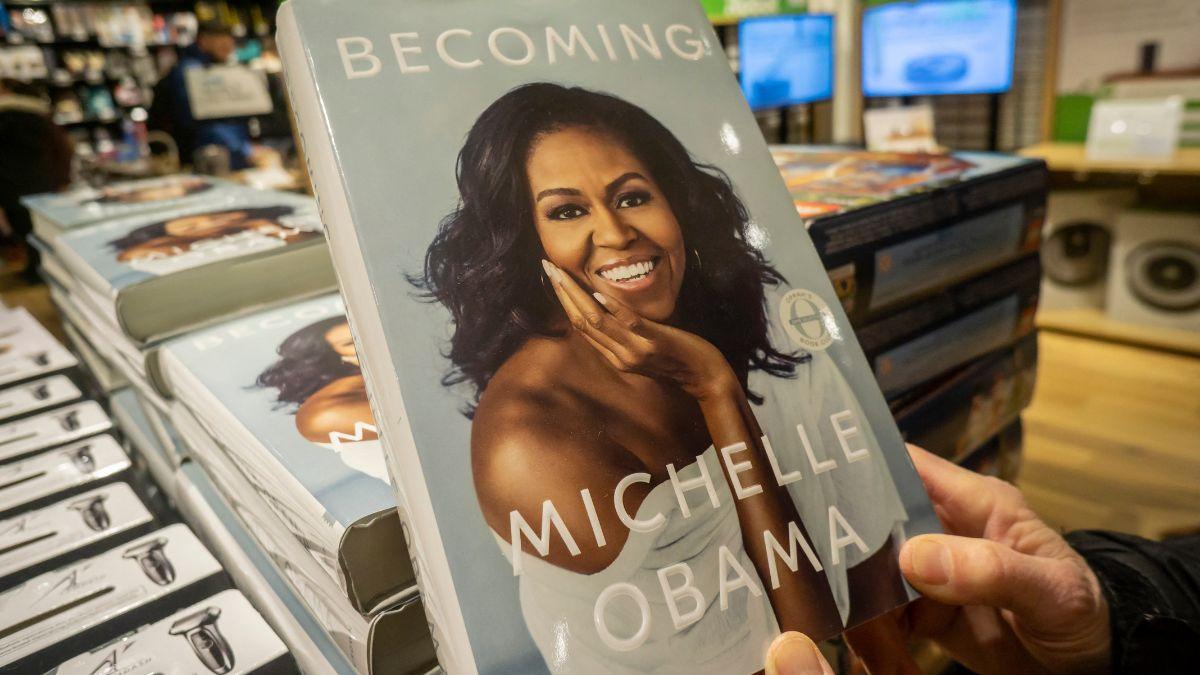 Photo of Michelle Obama memoir