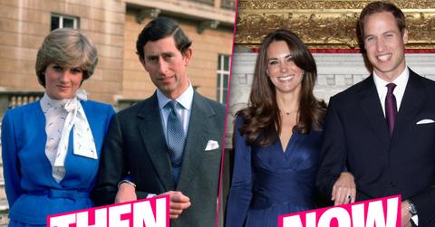 British Royalty Then and Now