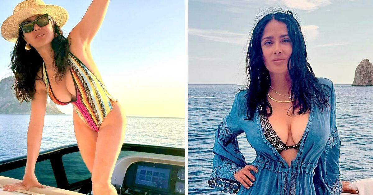 Salma Hayek’s Sexiest Thirst Traps Revealed