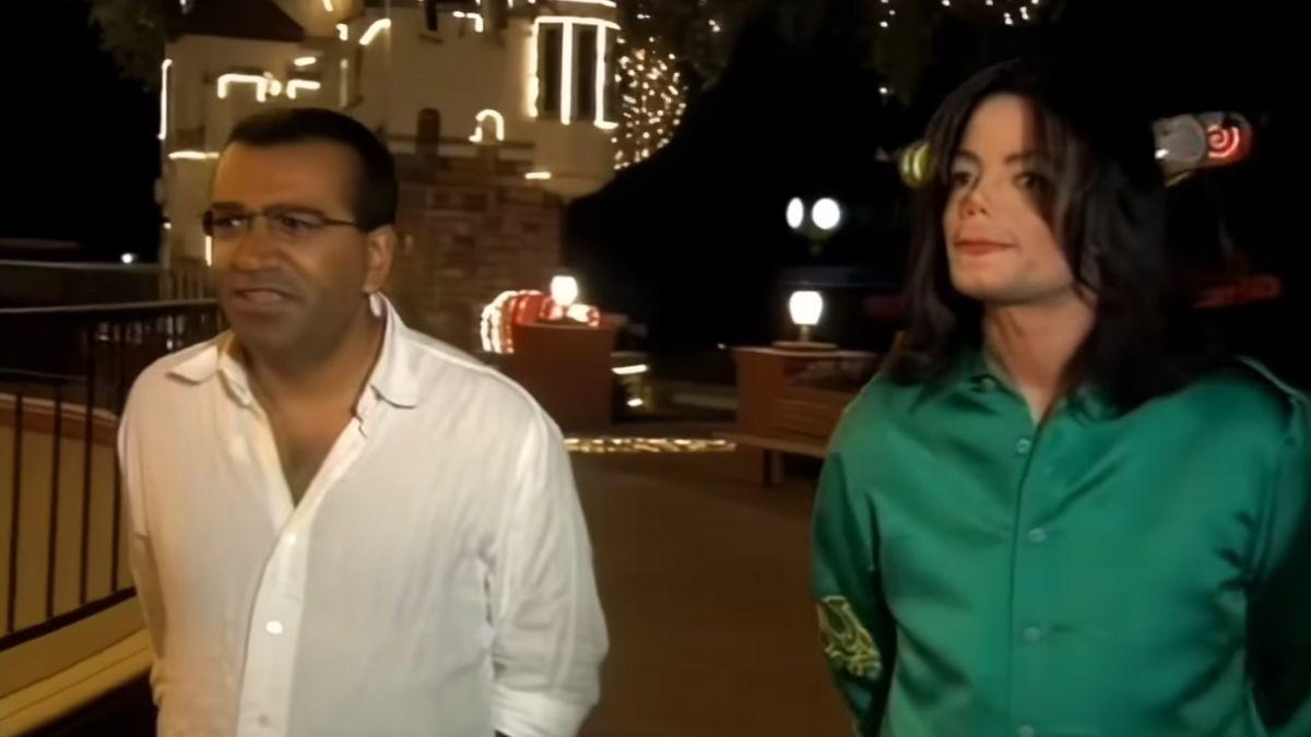 Photo of Martin Bashir/Michael Jackson