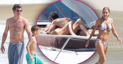//patrick dempsey divorce shirtless yacht st barts pp