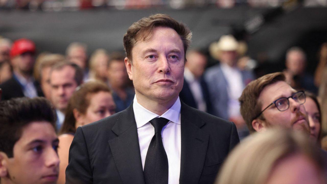 A photo of Elon Musk