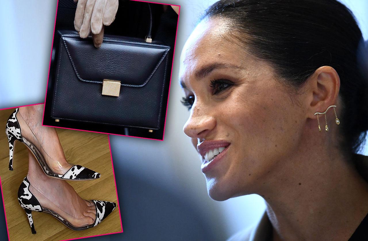 Meghan Markle Wears 7K Designer Clothes Charity Visit