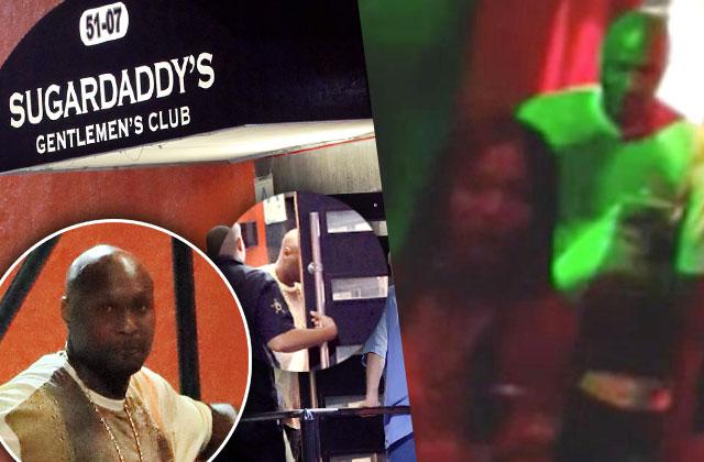 Lamar Odom Parties Strip Club Drug Scandal