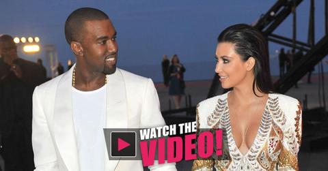 kim posts "kimye love" video