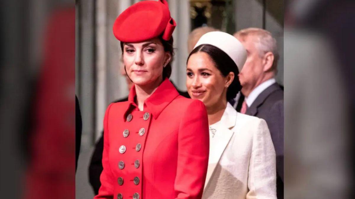 Photo of Kate Middleton and Meghan Markle
