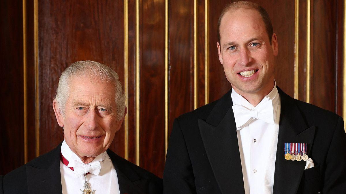 Photo of King Charles III and Prince William