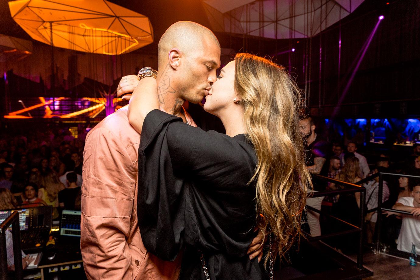 Jeremy meeks parties girfriend chloe green germany