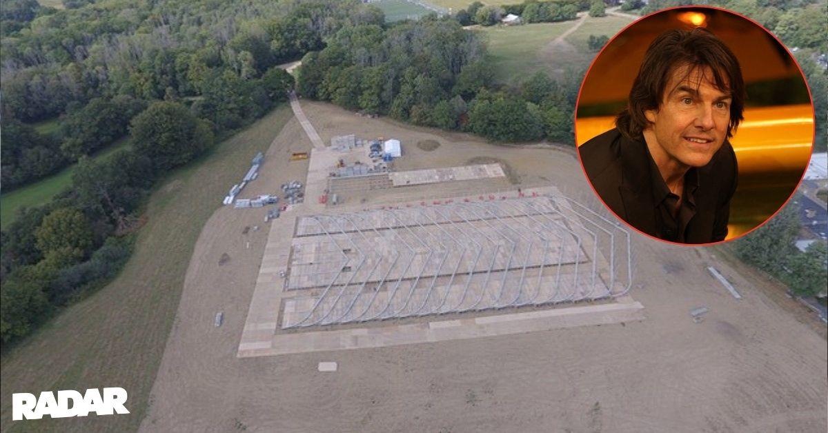 Tom Cruise and Scientology tent