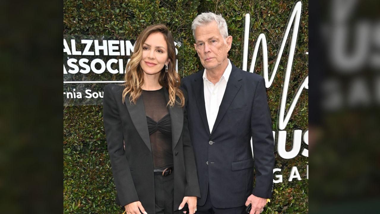 Photo of David Foster and Katharine McPhee