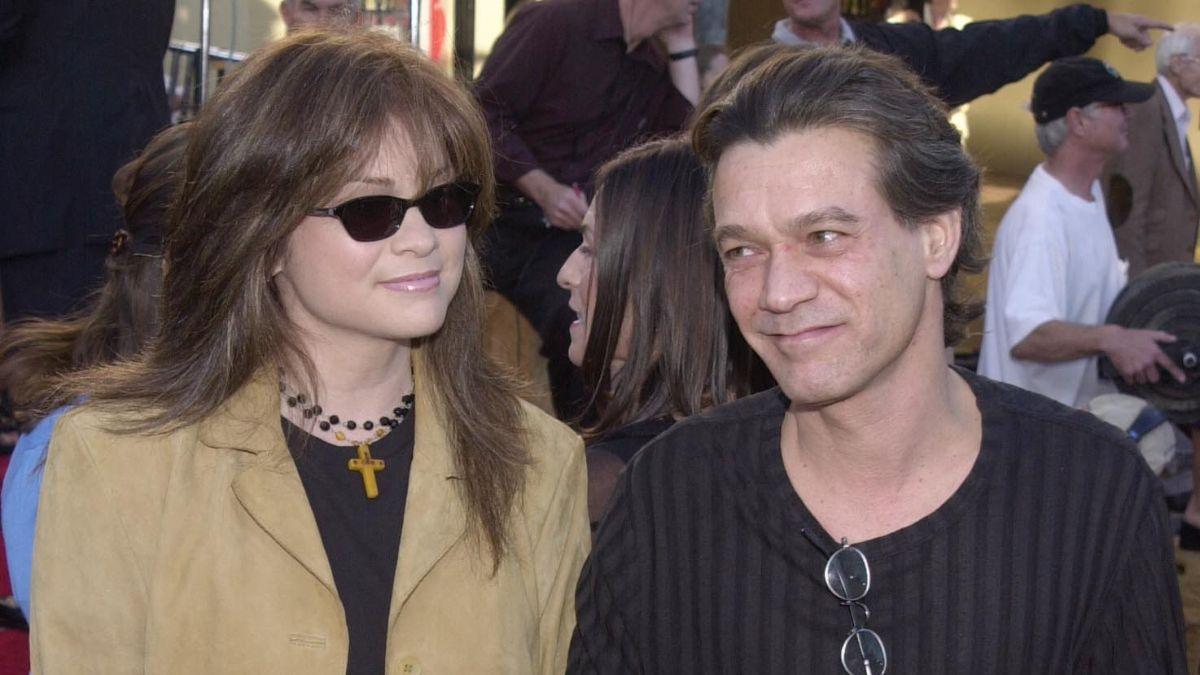 Photo of Valerie Bertinelli and Eddie Van Halen