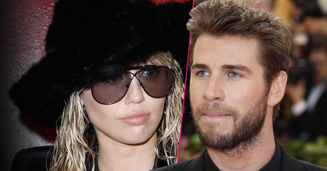 Miley Cyrus Sunglasses and Hat Split with Liam Hemsworth