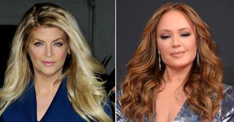 kirstie alley leah remini feud