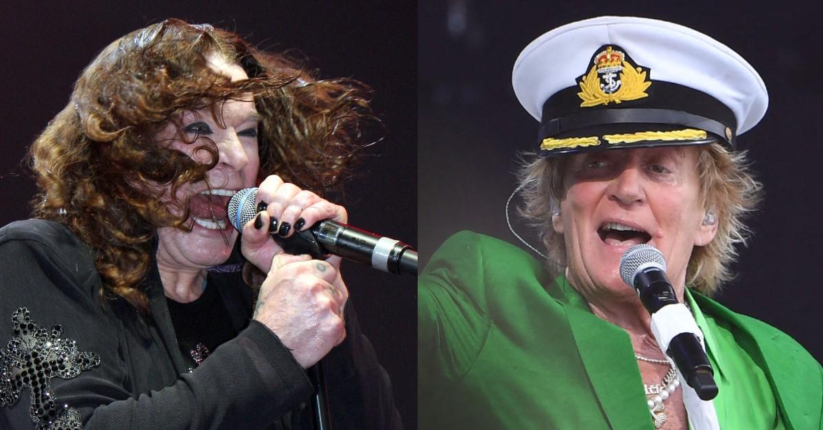Photo of Ozzy Osbourne, Rod Stewart