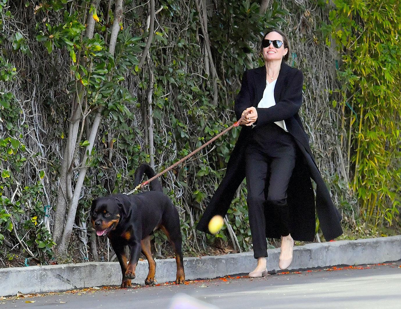 Angelina Jolie & Vivienne In LA After Brad Pitt Golden Globes Snub