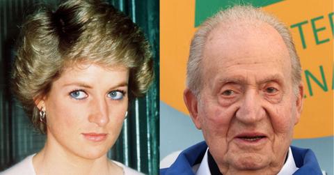 princess diana private confession juan carlos uncomfortable affair rumors