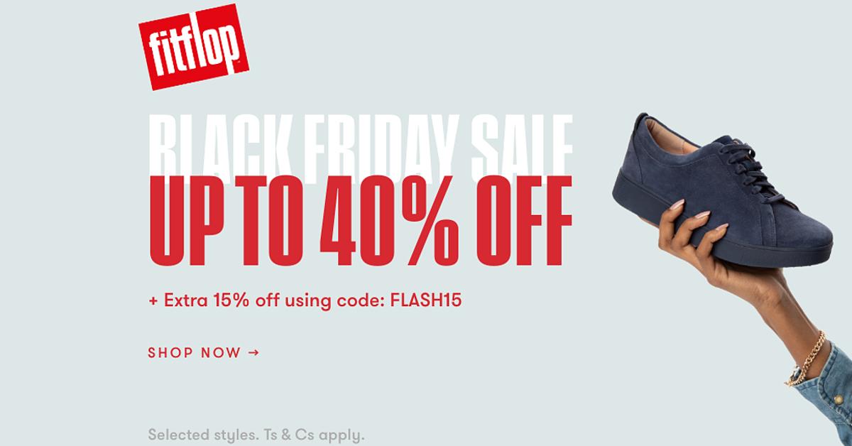 Start Black Friday & Monday Shopping Early With FitFlop