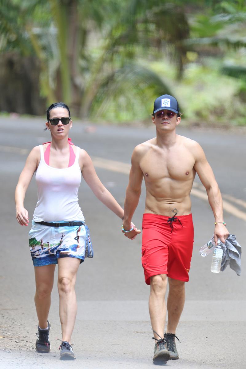 Katy Perry Orlando Bloom Hawaii