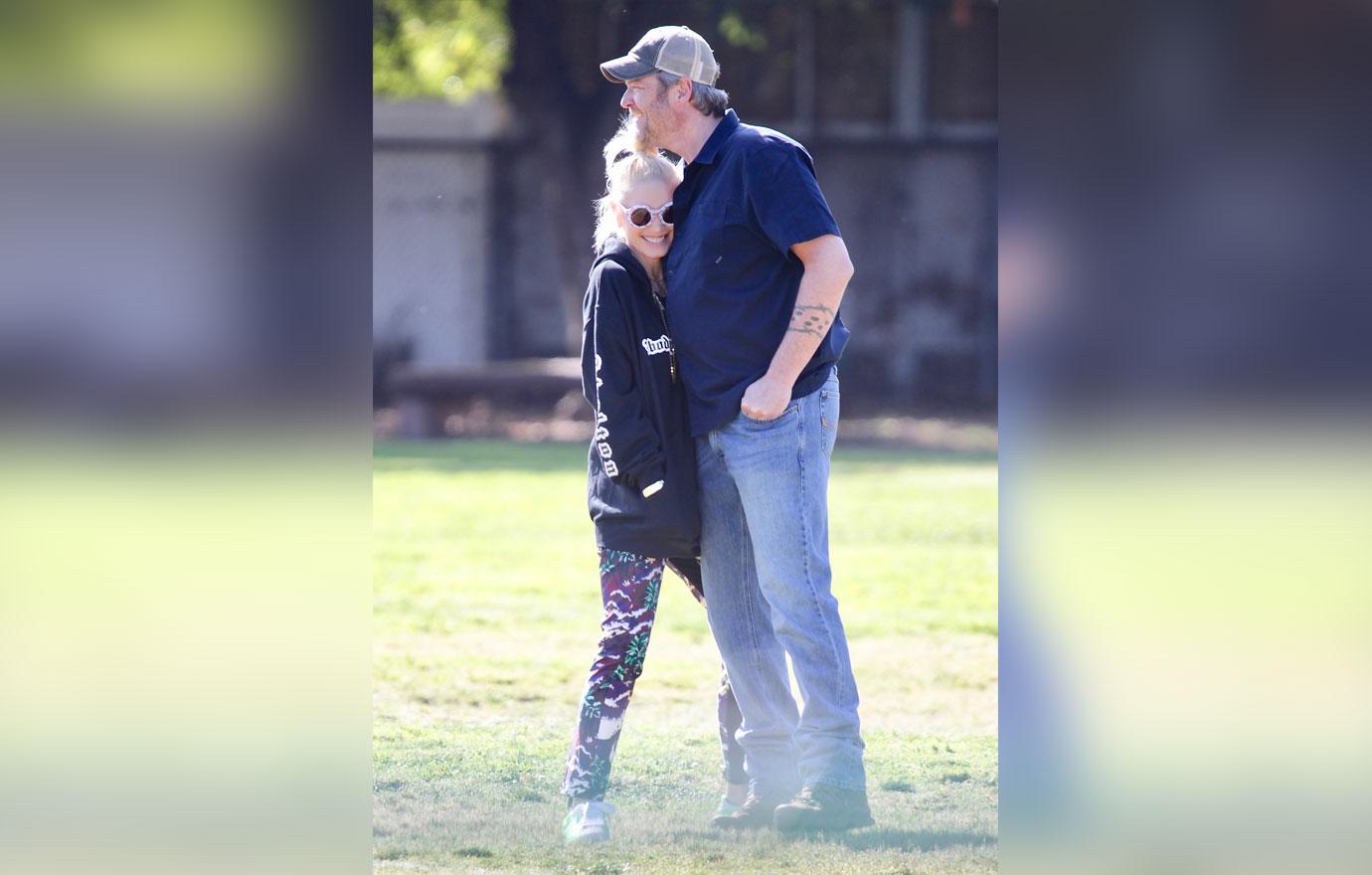 Gwen Stefani Blake Show Park PDA After Separation