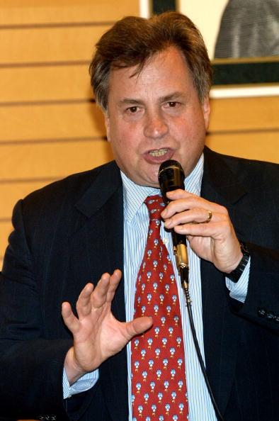 // author dick morris speaks during a booksigning gettyimages