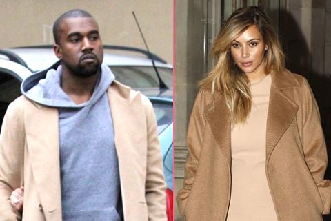 Kanye on sale camel coat