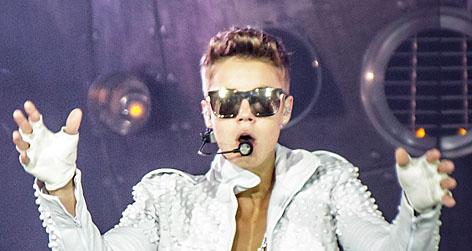 //justin bieber late square getty