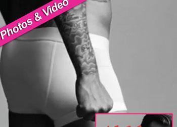 //david beckham skivvies superbowl ad h m