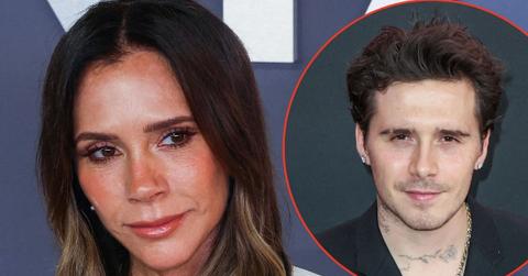 picture of victoria Beckham and Brooklyn Beckham