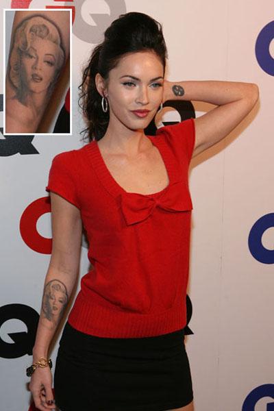 //megan fox worst celebrity tattoo