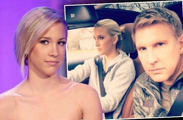 Savannah Chrisley Driving One Week Car Accident