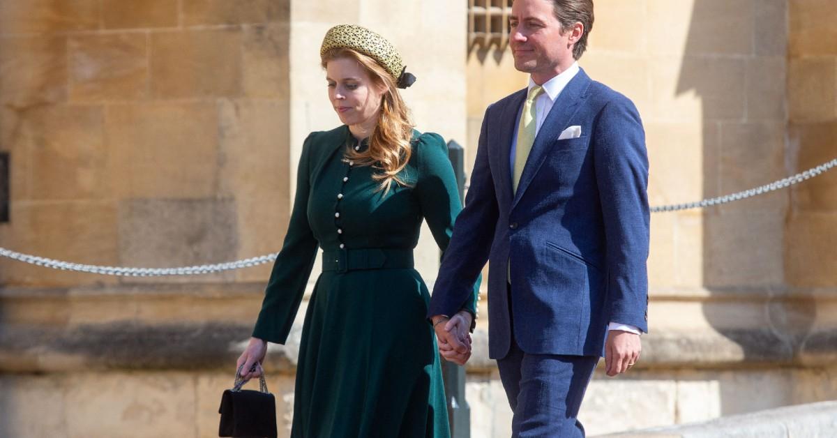 Photo of Princess Beatrice and Edoardo Mapelli Mozzi
