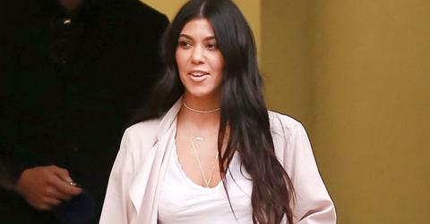 Kourtney Kardashian Hints At Pregnancy On Snapchat