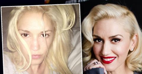 Gwen Stefani No Makeup Selfie Blake Shelton